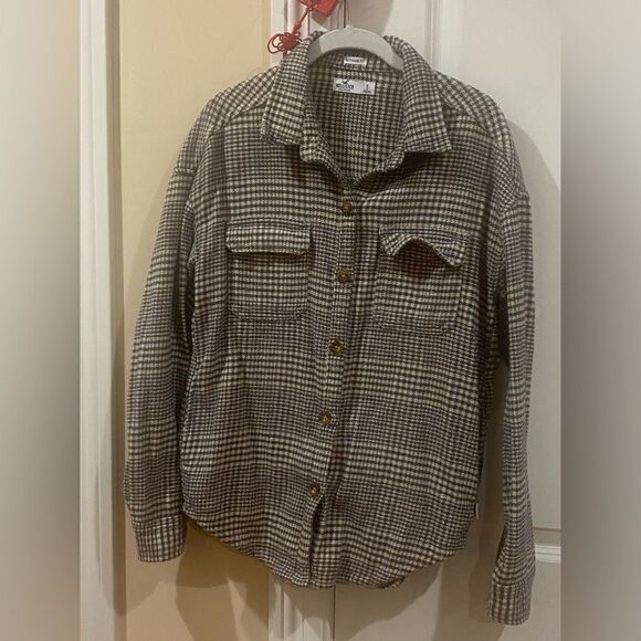 Hollister Boyfriend Fit Flannel jacket - Picture 1 of 6